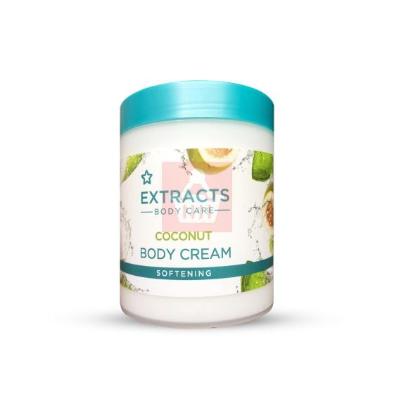 Superdrug Extracts Coconut Body Cream - 475ml