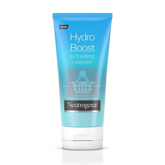 Neutrogena Hydro Boost Gentle Exfoliating with Hyaluronic Acid Facial Cleanser 