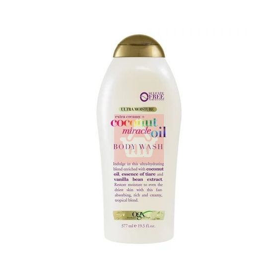 OGX Ultra Moisture Extra Creamy +Coconut Miracle Oil Body Wash 577ml