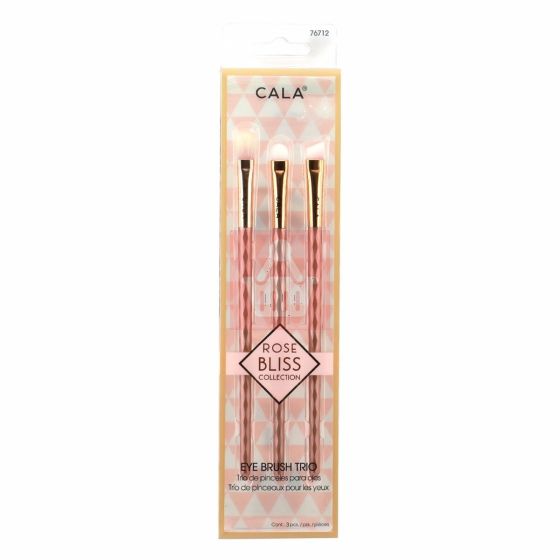 Cala Rose Bliss Premium 3pc Eyebrush Set - 76712