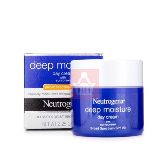 Neutrogena Deep Moisture Day Cream with Sunscreen Broad Spectrum SPF 20 - 63g