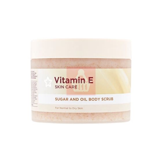Superdrug - Vitamin E Sugar And Oil Body Scrub - 300ml
