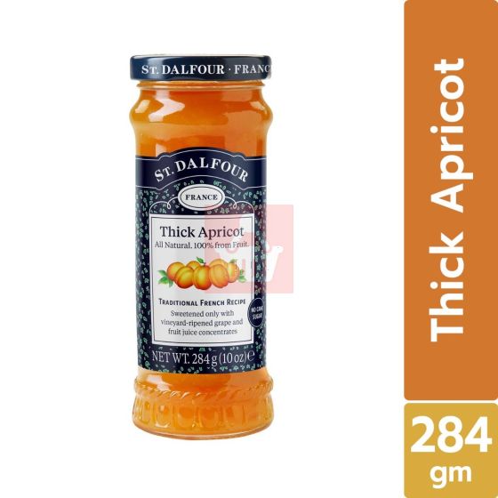 St. Dalfour Thick Apricot All Natural Ingredients 100% Fruit - 284gm