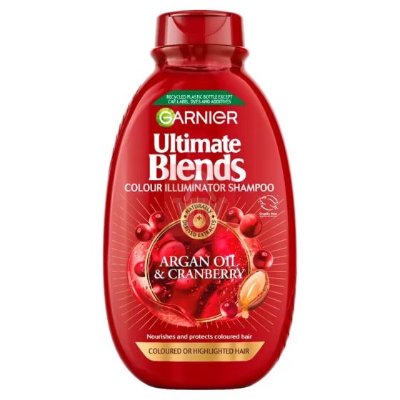 Garnier Ultimate Blends Argan Oil & Cranberry Colour Shampoo - 400ml 