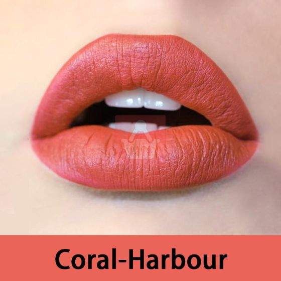 Lois Chloe 8 hrs Long Lasting Liquid Matte Lipstick - Coral Harbour - 5ml