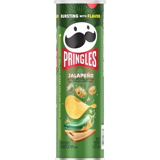 Pringles Jalapeno Flavored Potato Chips 158gm