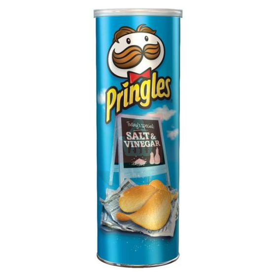 Pringles Salt Vinegar Flavored Potato Chips 158gm