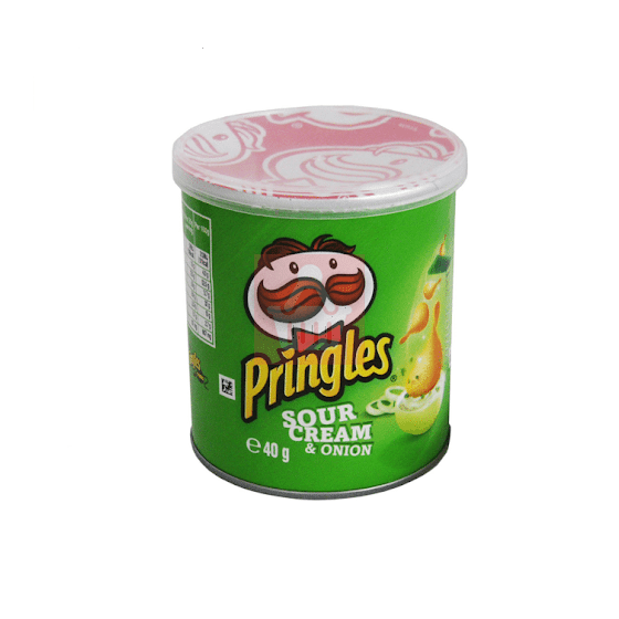 Pringles Sour Cream Flavored Potato Chips 40gm