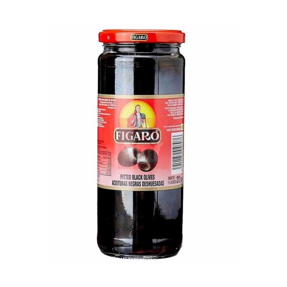 Figaro Pitted Black Olives 340gm