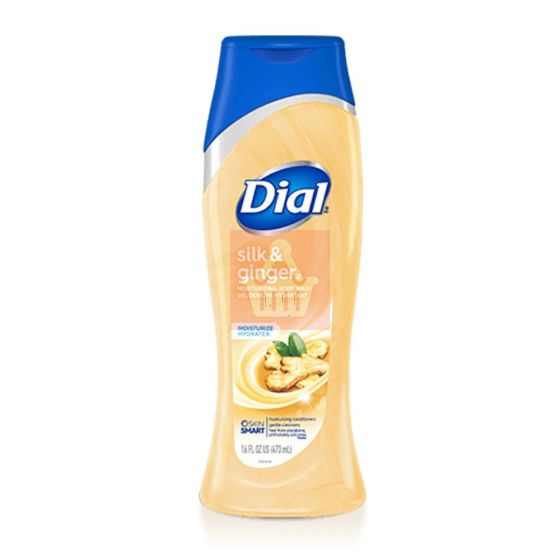 Dial Silk & Ginger Moisturising Body Wash - 473ml