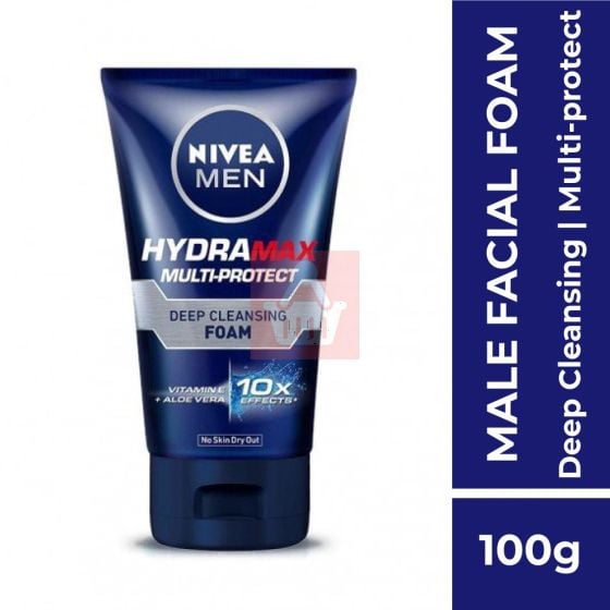 Nivea Men Hydramax Multi-Protect Deep Cleansing Foam - 100g