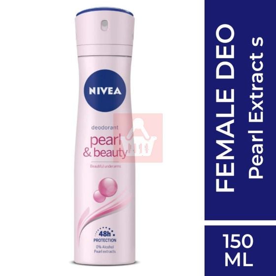 Nivea Pearl & Beauty Body Spray (48h) - 150ml