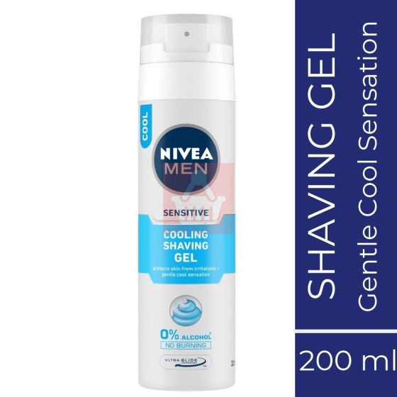 Nivea - Men Sensitive Cool Shaving Gel - 200ml