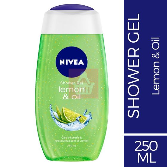 Nivea - Female Shower Gel Lemon & Oil - 250ml