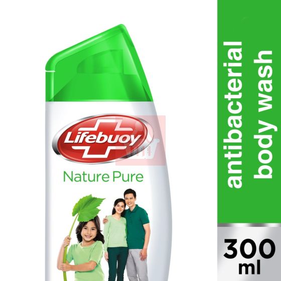 Lifebuoy - Active Silver Formula Nature Pure Antibacterial Body Wash - 300ml