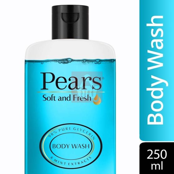 Pears - Pure & Gentle Body Wash With Mint Extract - 250ml