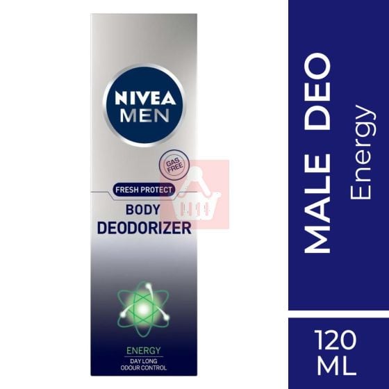 Nivea Men Fresh Protect Body Deodorizer Energy - 120ml