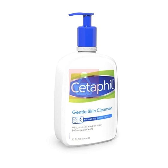 Cetaphil - Gentle Skin Daily Face and Body Cleanser For All Skin Types - 591ml