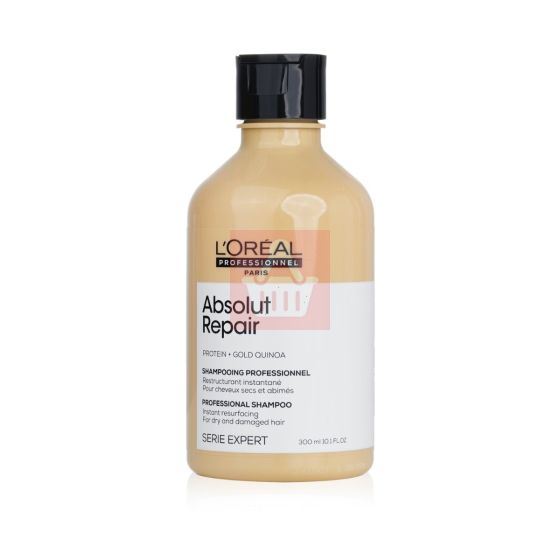 L'Oreal Professionnel Serie Expert Absolut Repair Gold Quinoa + Protein Shampoo - 300 ml
