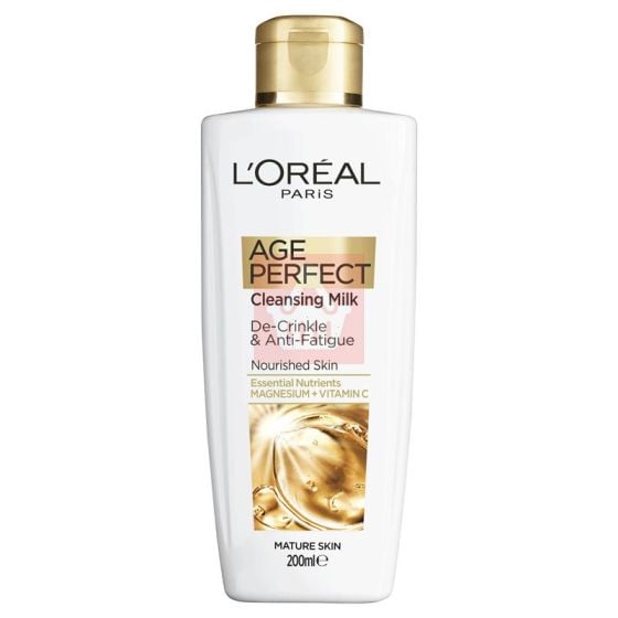 L'Oreal Paris Age Perfect Smoothing & Anti-Fatigue Cleansing Milk 200 ml