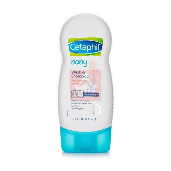 Cetaphil Baby Wash & Shampoo with Organic Calendula - 230ml