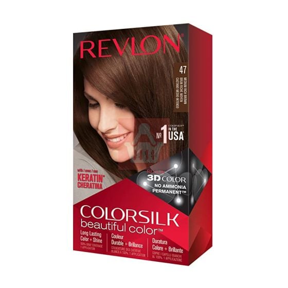 Revlon Colorsilk Beautiful Hair Color 47 Medium Rich Brown