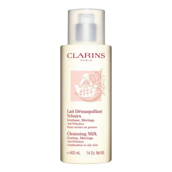 CLARINS Cleansing Milk With Gentian Moringa 14 oz 400 ml