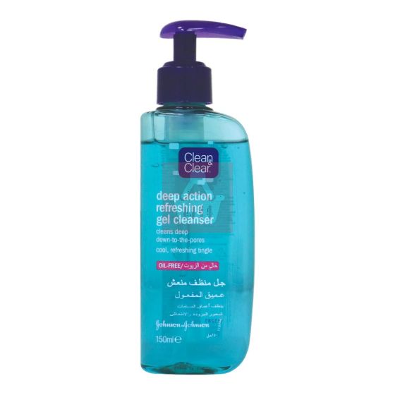 Clean & Clear - Deep Action Refreshing Gel Cleanser 150ml