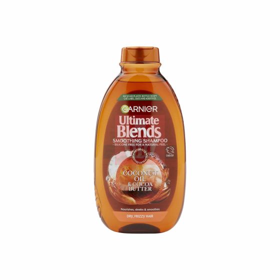 Garnier Ultimate Blends Smoothing Shampoo Coconut Oil & Cocoa Butter - 400ml 