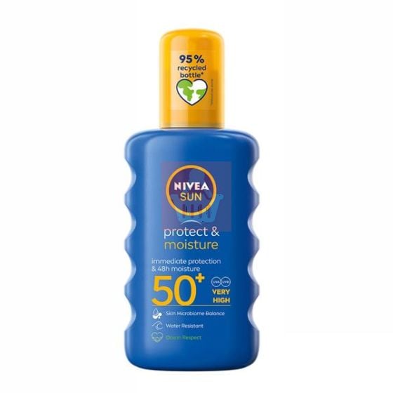 Nivea Sun Protect & Moisture SPF50+ Sunscreen Moisturizing Spray 200ml