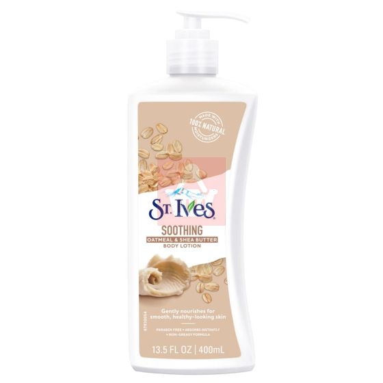 St. Ives Soothing Oatmeal & Shea Butter Body Lotion - 400 ml