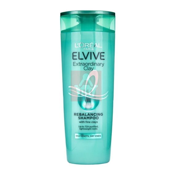 Loreal Elvive Extra Ordiniary Clay Re-Balancing Shampoo - 400ml