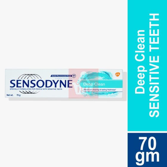 Sensodyne - Deep Clean Fluoride Toothpaste - 70gm