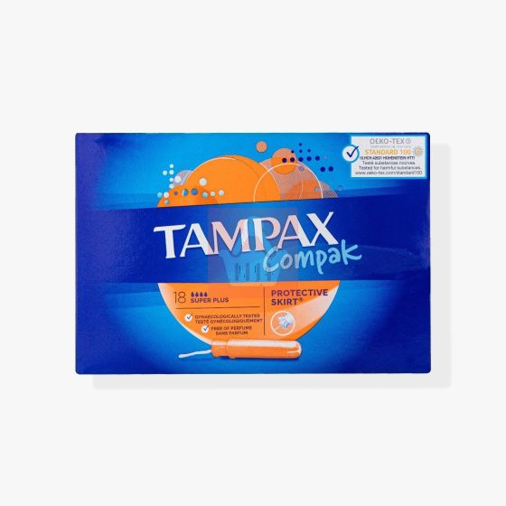 Tampax - Compak Super Plus Applicator Tampons 18