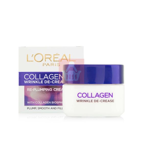 L'Oreal Collagen Wrinkle De - Crease - Day Cream