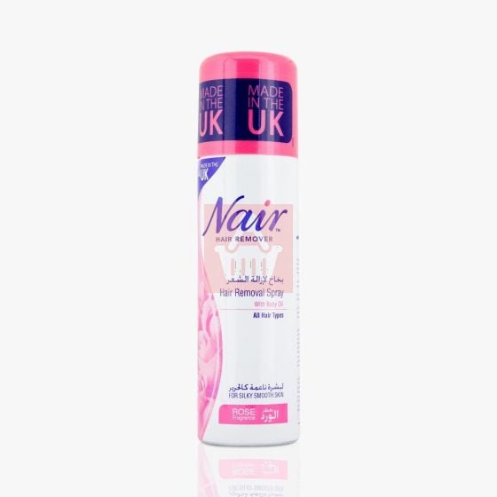 Nair - Hair Removal Spray With Baby Oil Rose Fragrance - 200ml