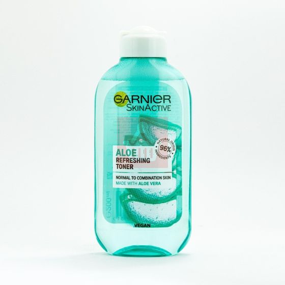 Garnier - Refreshing Toner with Aloe Extract For Normal To Combination Skin - 200ml