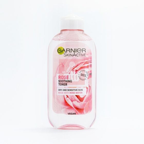 Garnier Natural Rose Water Toner Sensitive Skin - 200ml 