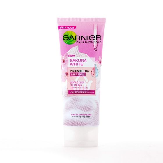 Garnier - Sakura White Pinkish Glow Whip Foam - 100ml