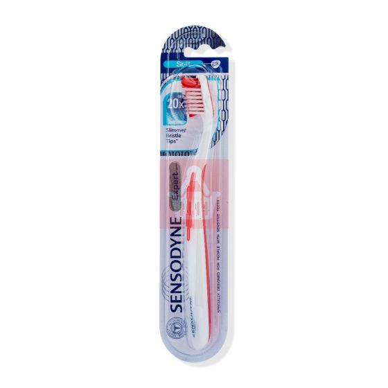 Sensodyne - Sensitive Toothbrush Expert Soft Bristles - Red