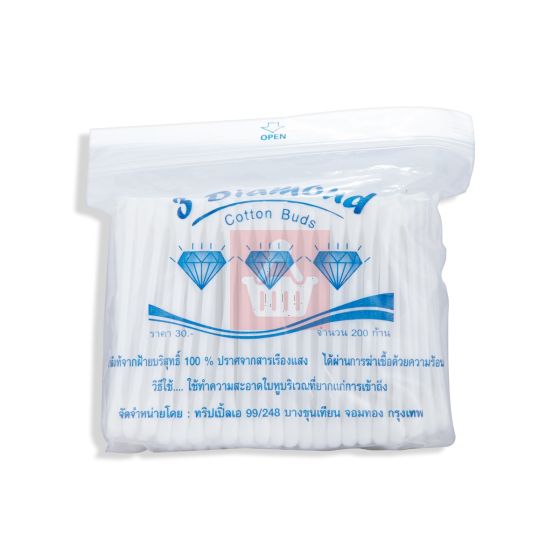 3 Diamont Cotton Buds 200pc