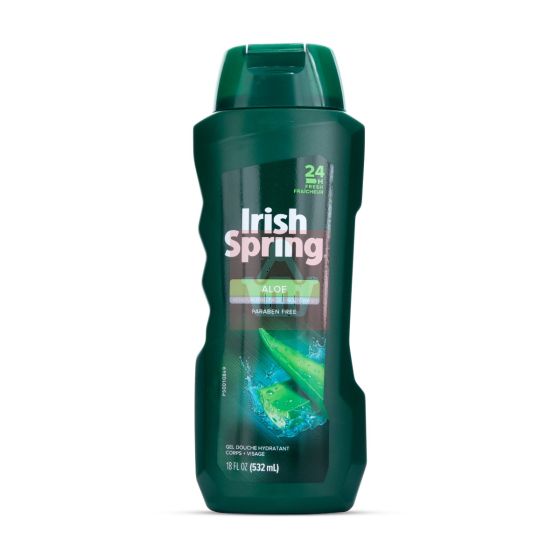 Irish Spring Aloe Body Wash 532ml
