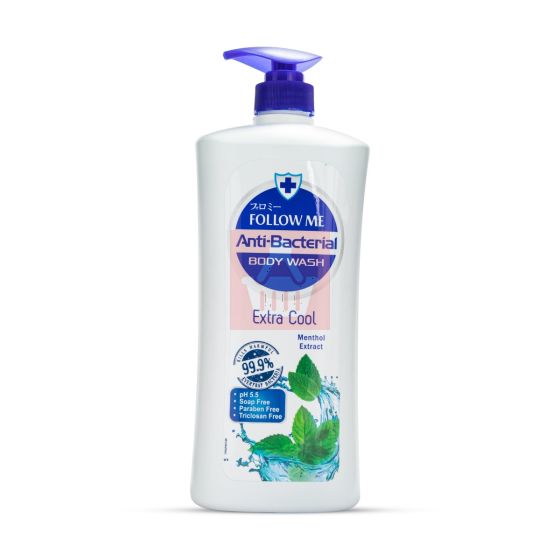 Follow Me Anti-Bacterial Extra Cool Menthol Extract Body Wash 1000ml