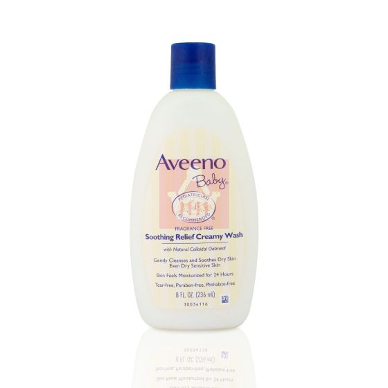 Aveeno Baby Soothing Relief Creamy Wash - 236ml