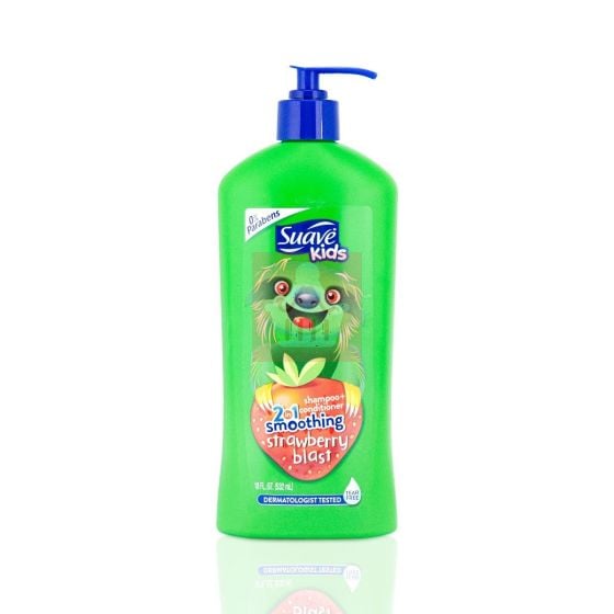 Suave Kids Strawberry Blast 2 In 1 Shampoo + Conditioner - 532ml
