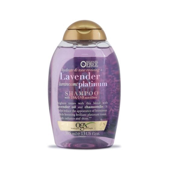 OGX Hydrate & Color Reviving Lavender Luminescent Platinum Shampoo - 385ml