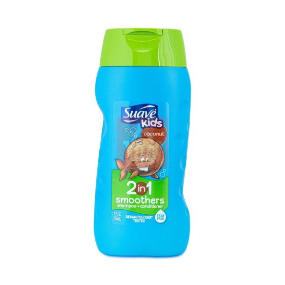 Suave - Kids Coconut Smoothers 2 in 1 Shampoo + Conditioner - 355ml 