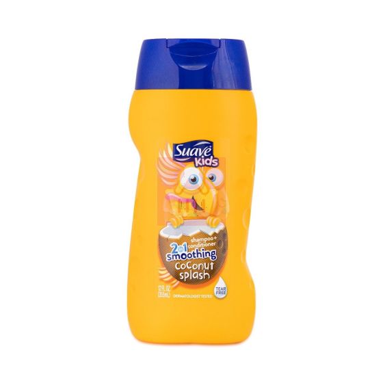 Suave - Kids Coconut Splash 2 In 1 Shampoo+Conditioner - 355ml 