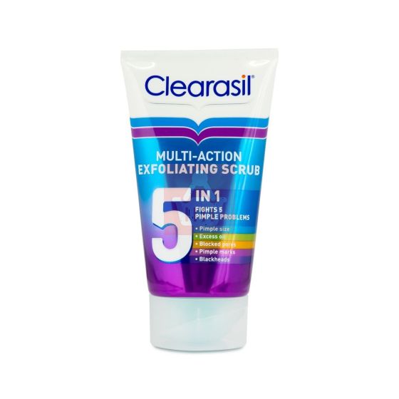 Clearasil Ultra 5in1 Exfoliating Scrub - 150ml