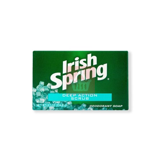 Irish Spring Bathing Soap Deep Action Scrub - 104.8gm